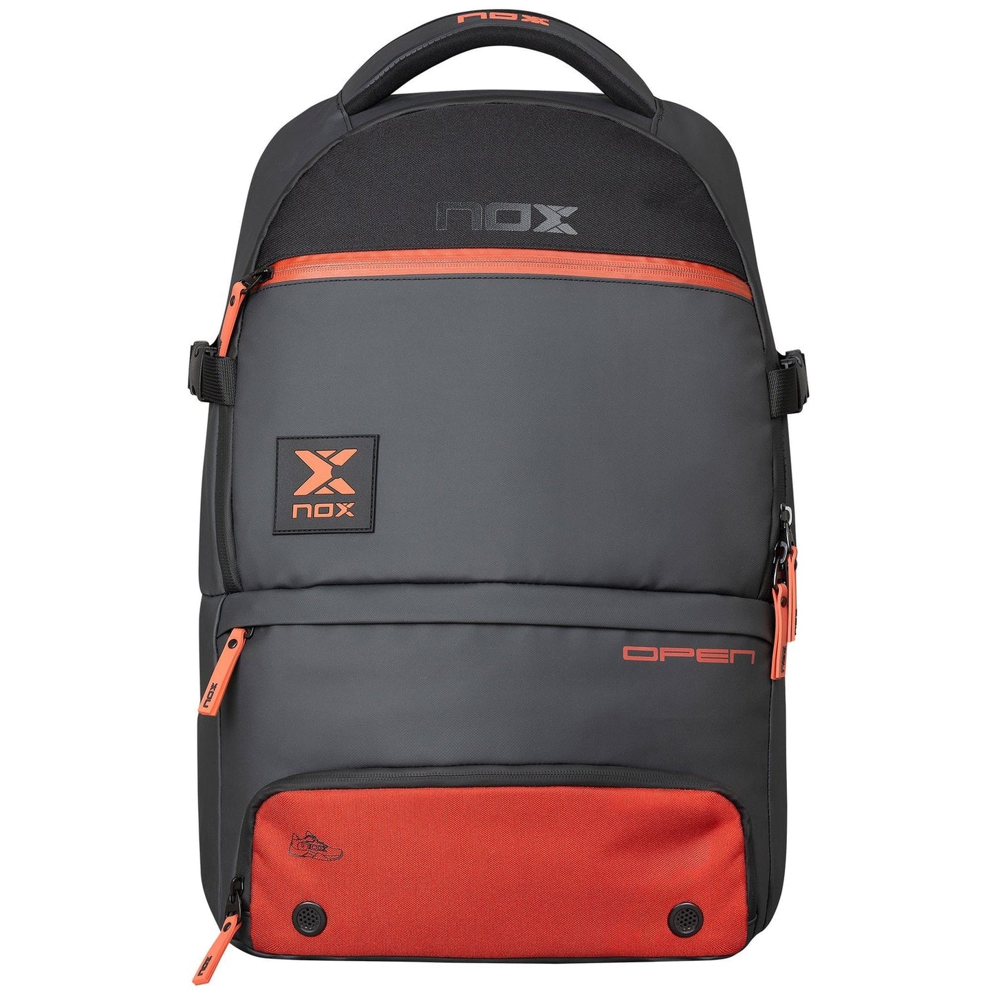 2024 Nox Luxury Open Series Padel Backpack (Black/Red)