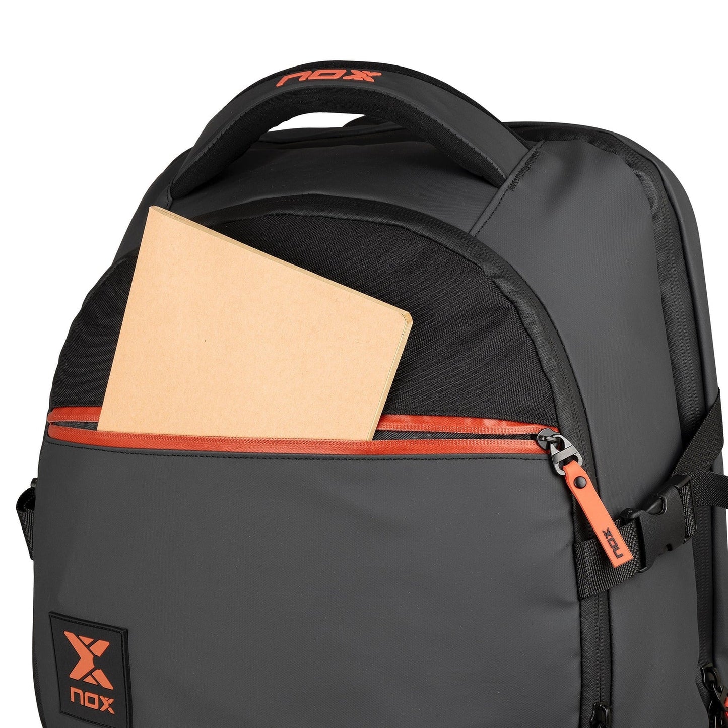 2024 Nox Luxury Open Series Padel Backpack (Black/Red)