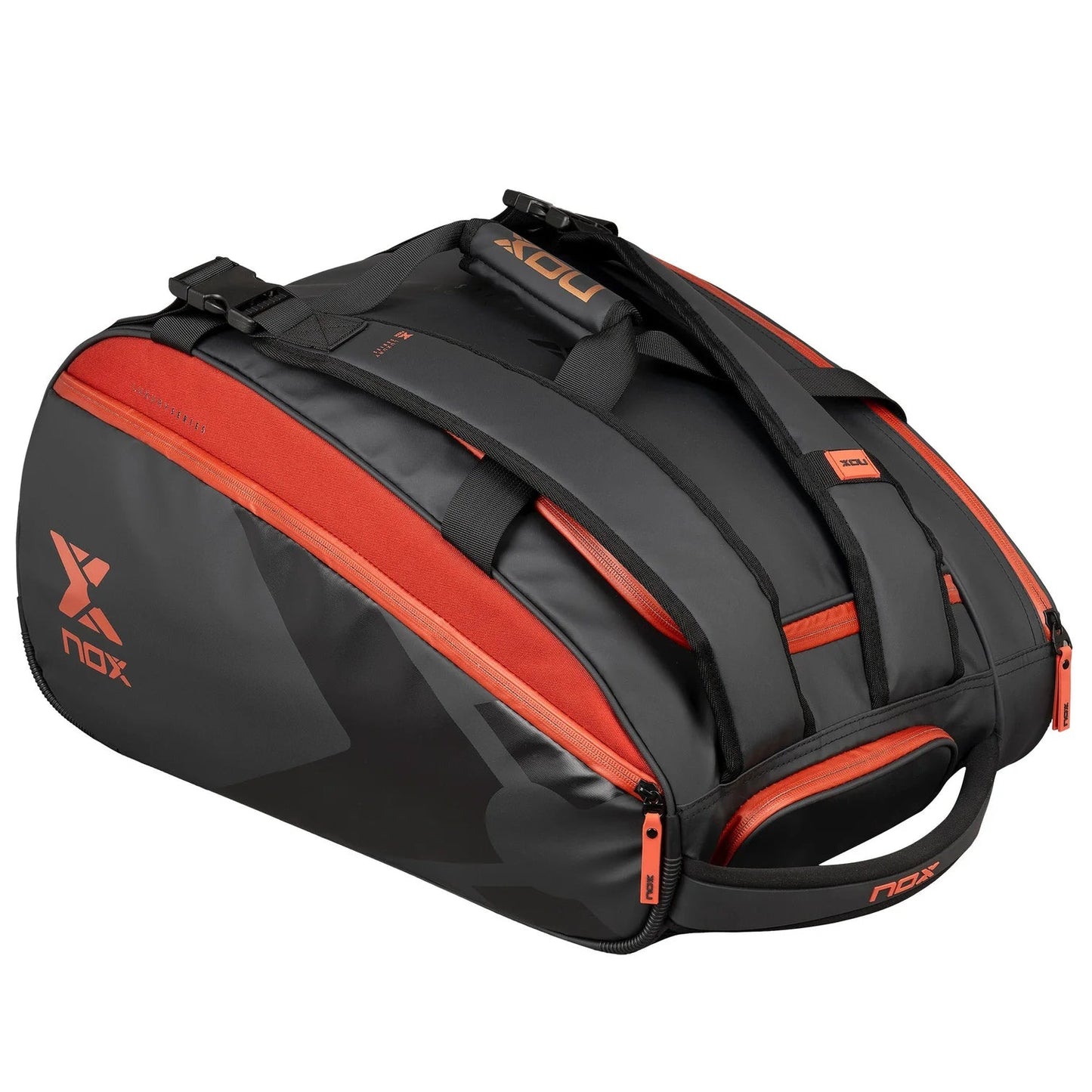 2024 Nox Luxury Open Series Padel Bag (Black/Red)