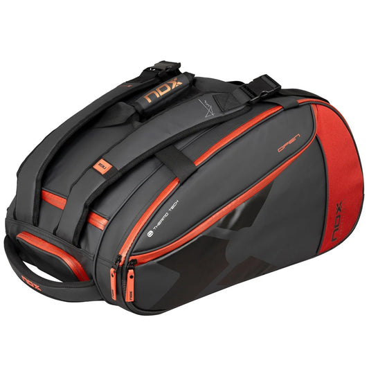 2024 Nox Luxury Open Series Padel Bag (Black/Red)